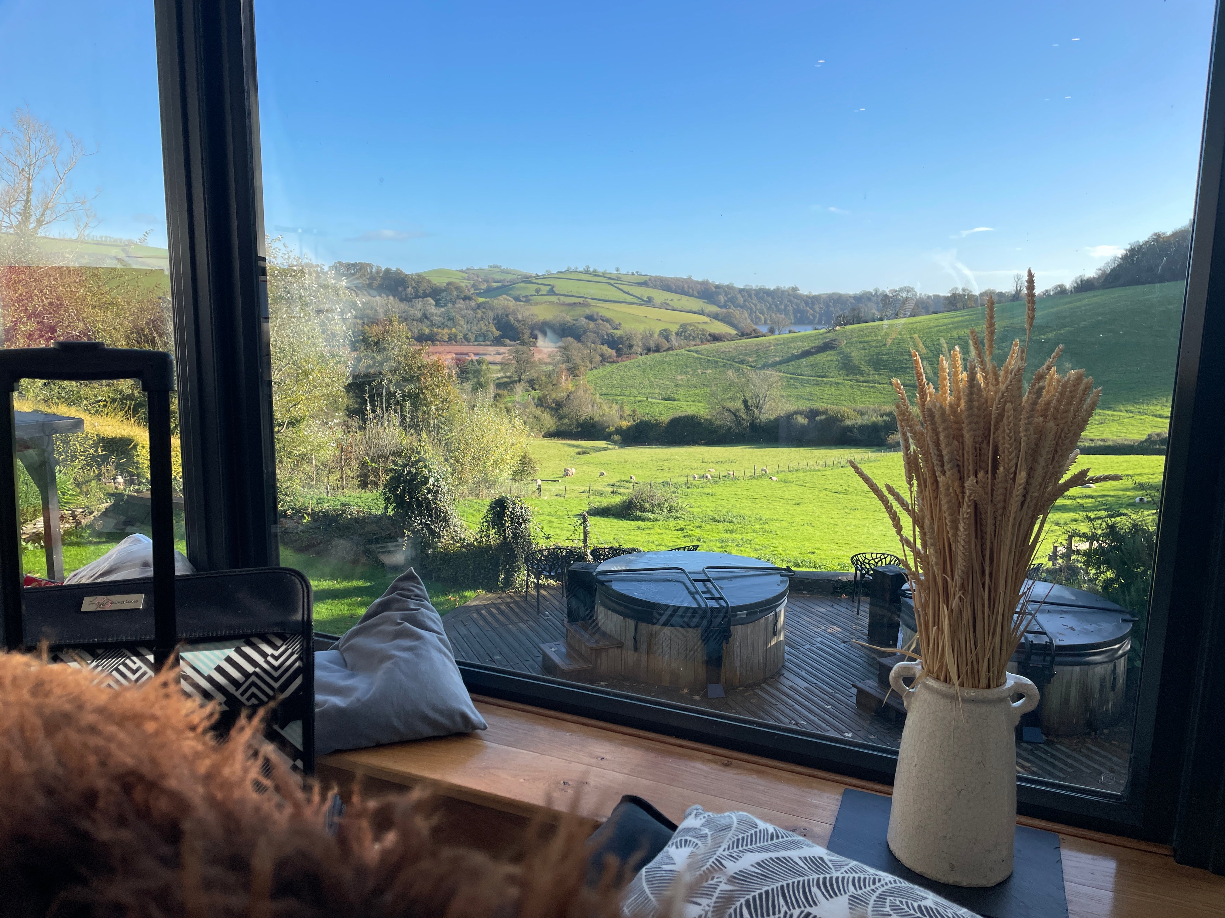 View from the sewing room